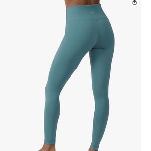 NEW 90 Degree By Reflex High Waist Power Flex Leggings Medium Harbor Breeze NWT
